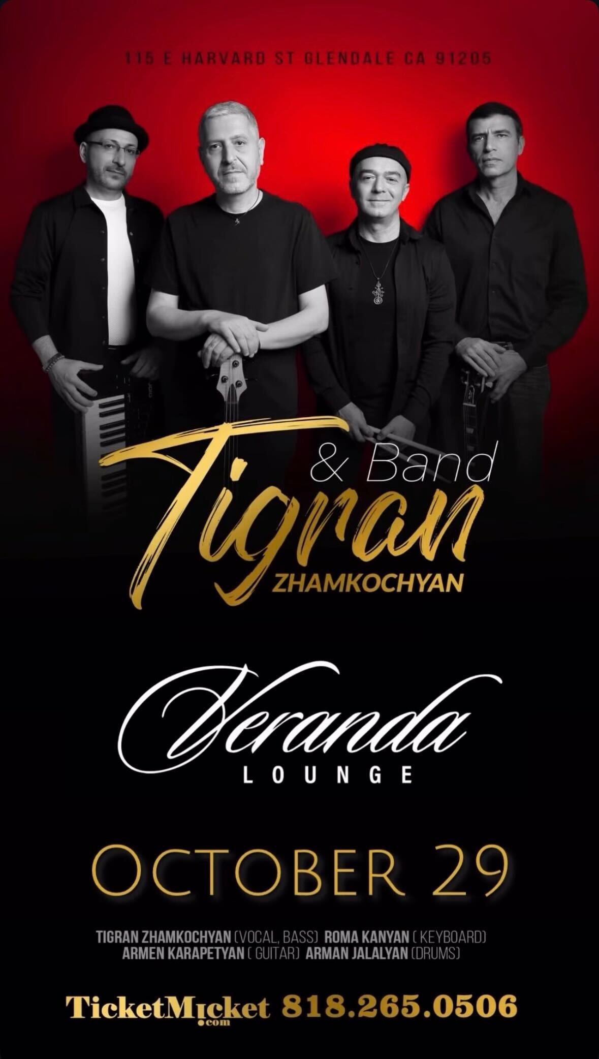 Tigran Zhamkochyan & Band